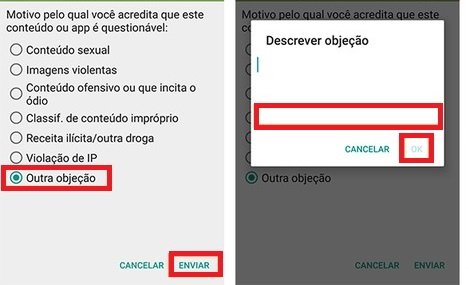 Como denunciar aplicativos na Google Play Store pelo Android