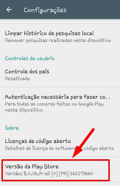 Play Store 8.0.26